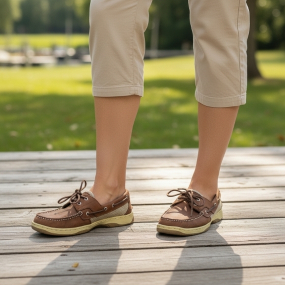 Bjorndal Brown Suede Deck Shoes - Picture 3 of 6